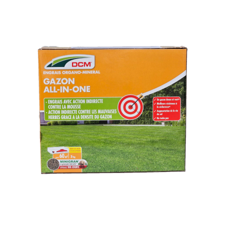 Ingrasamant pentru gazon all-in-one DCM