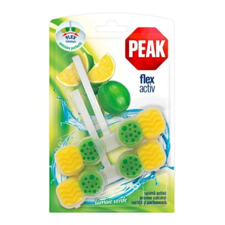 Odorizant toaleta Peak Flex Activ Lamaie Verde