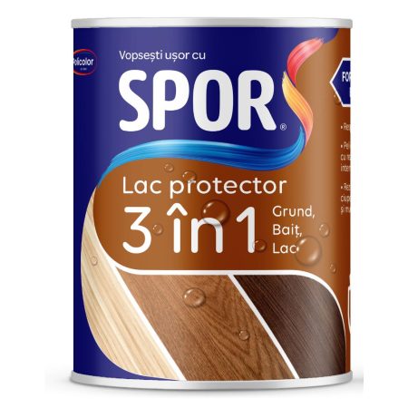 Lac protector lemn Spor