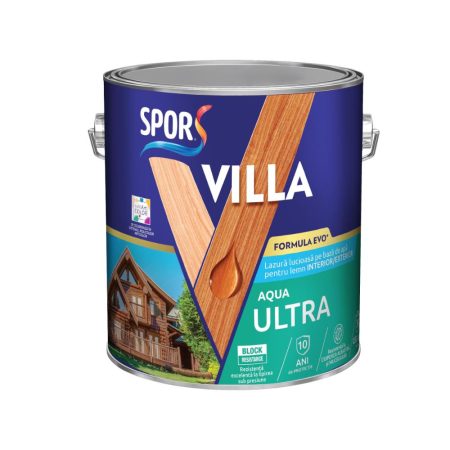 Lazura lemn Spor Villa Ultra Aqua