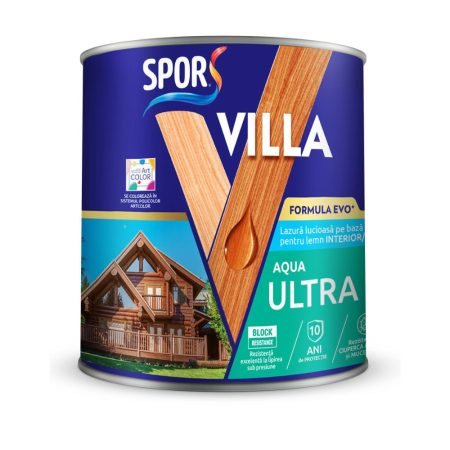 Lazura lemn Spor Villa Ultra Aqua