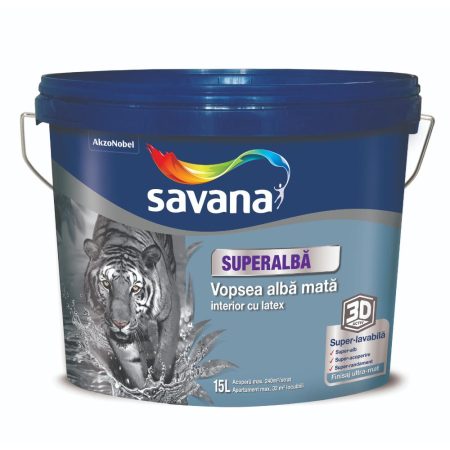 Vopsea superlavabila cu latex interior Savana