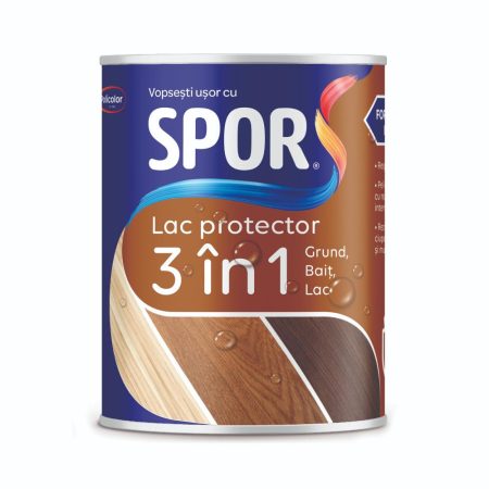 Lac pentru lemn Spor 3 in 1