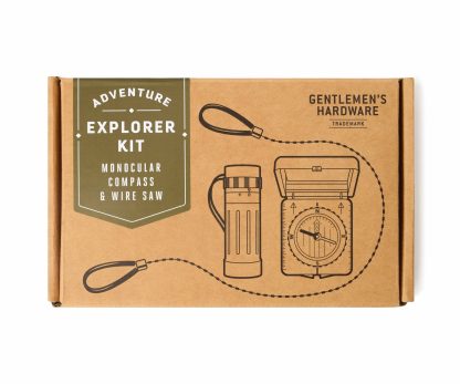 Set explorator - Explorer Kit - Monocular, Compass & Wire Saw