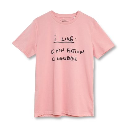 Tricou S - Carturesti x George Rosu - I Like Non Fiction Nonsense