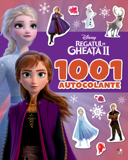 Disney. Regatul de gheață II. 1001 de autocolante