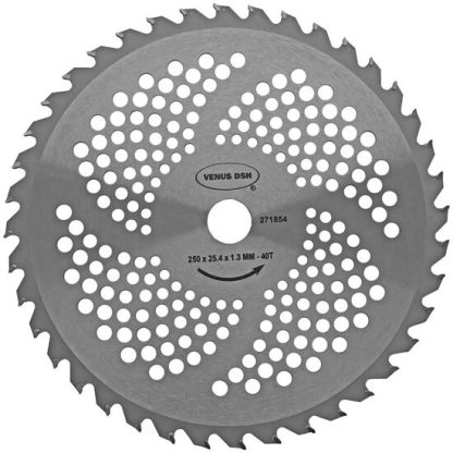 Disc cosire pentru motocoasa tct 250x25.4x1.3 mm - 40t, DSH 271854