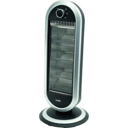 Radiator halogen, 3 trepte de incalzire 400 W / 800 W / 1200 W, oscilare cuplabila, oprire automata la rasturnare Home FK 23