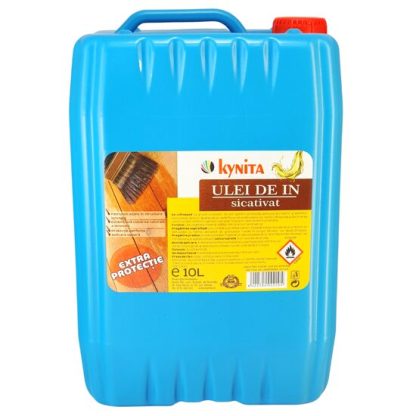 Ulei de in sicativat 10l canistra