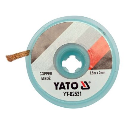 Bandă împletită de cupru 2.0 mm x 1.5 m Yato YT-82531