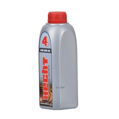 Ulei motor 4 timpi HECHT 4T 10W30, volum 800 ml, pentru utilaje gradina