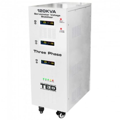 Stabilizator retea maxim 120KVA-SVC cu servomotor trifazat-trifazat TED000088