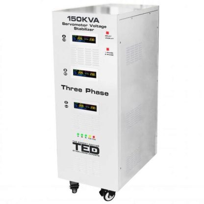 Stabilizator retea maxim 150KVA-SVC cu servomotor trifazat-trifazat TED003591
