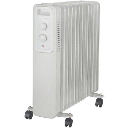 Calorifer cu ulei 13 elementi 2500W Alb Entac