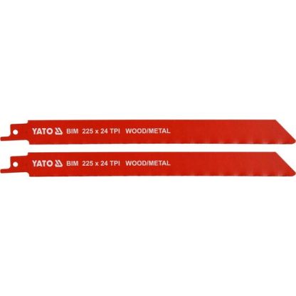 Set 2 lamen pentru metal - lemn Yato YT-33934