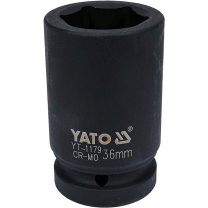 Cheie tubulară hexagonlă de impact adânca 36 mm 1” Yato YT-1179