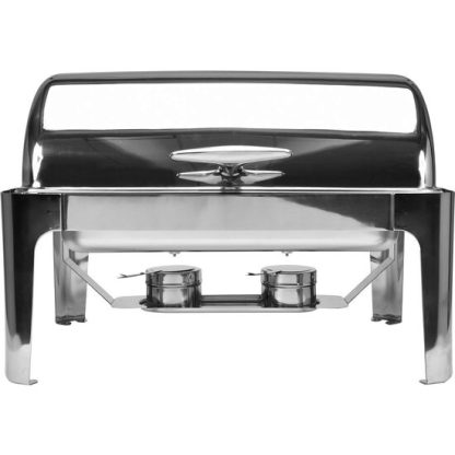 Chafing dish cu capac rolltop 180 de grade, 9 L Yato YG-04140