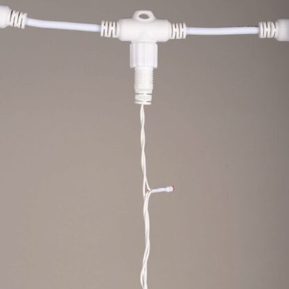 Perdea Luminoasa 30 LED 2.2W 3M Rosu