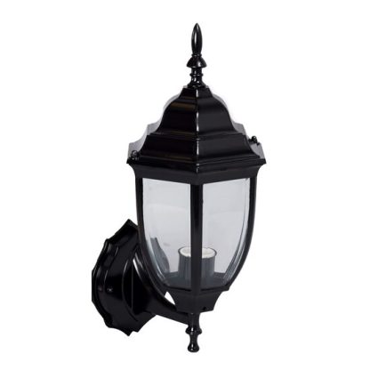 Lampa Gradina Corint Negru 1xE27 60W