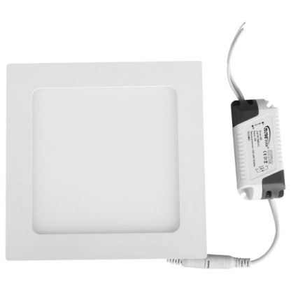 Spot Incastrat Patrat cu LED SMD 12W Alb lumina calda LC 2700K