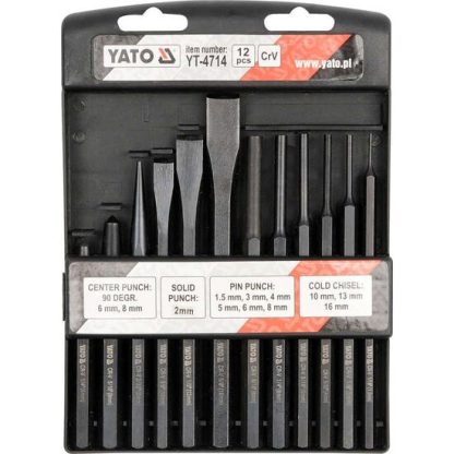 Set dalti de impact 12 buc Yato YT-4714