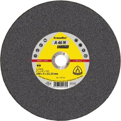 A 46 N disc debitare, 230 x 3 x 22,23 mm Drept, Klingspor 170710