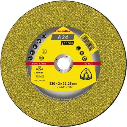 A 24 EX disc debitare, 230 x 3 x 22,23 mm Drept, Klingspor 13492