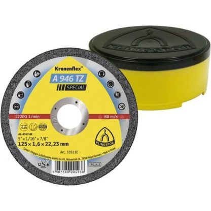 A 946 TZ disc debitare, 230 x 1,9 x 22,23 mm Drept, Klingspor 339113