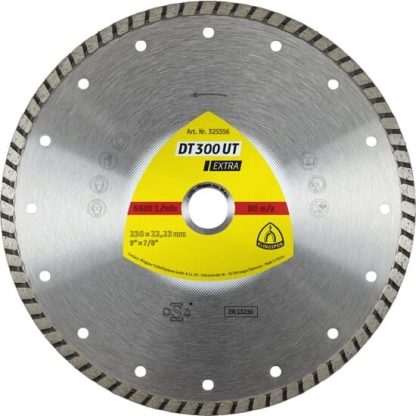 DT 300 UT disc diamantat de debitare, 180 x 2,2 x 22,23 mm 2,2 x 7 mm, margine turbo continua, Klingspor 325355