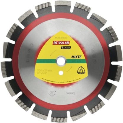 DT 350 AB Extra disc diamantat de debitat mari pentru Asfalt, Beton, Klingspor 340232