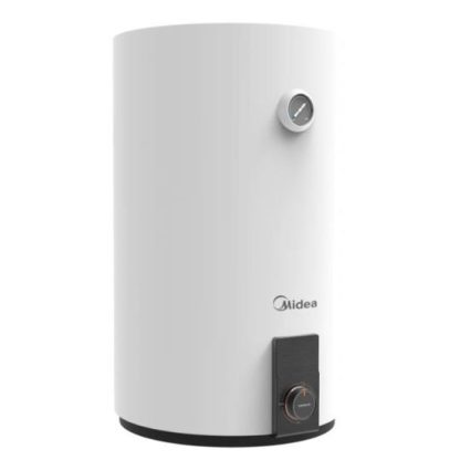 Boiler electric Midea D100-15FN, cilindric, 100 l, 1500W, termostat capilar, rezervor emailat