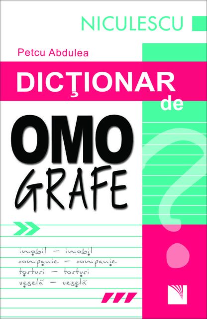 Dicţionar de omografe
