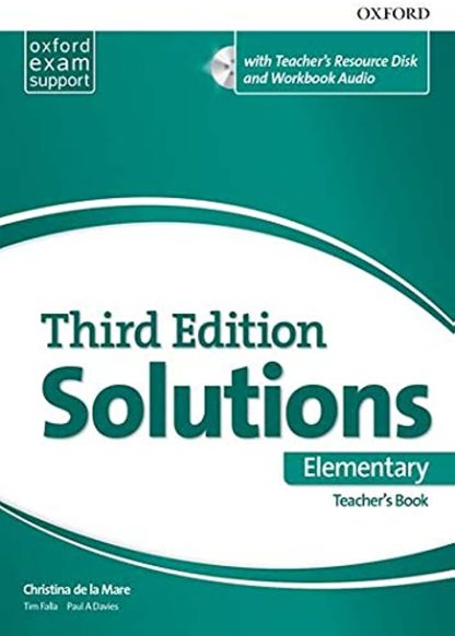 Solutions 3E Elementary Essentials Teacher's Book and Resource Disc Pack