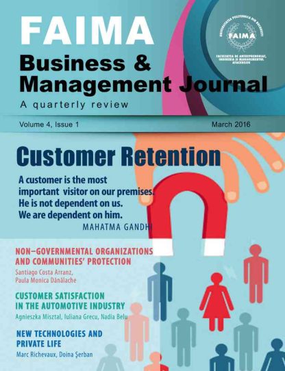 FAIMA Business & Management Journal – volume 4, issue 1 – March 2016