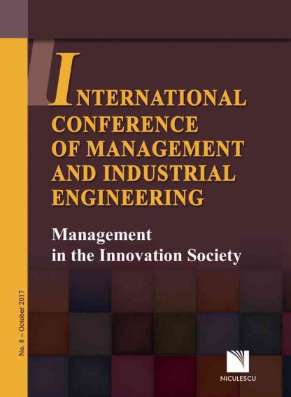 ICMIE 2017. Management in the Innovation Society