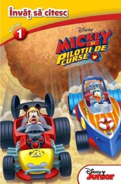 Disney. Mickey și piloții de curse. Învăț să citesc (nivelul 1)