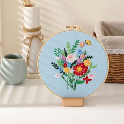 Kit Broderie DIY, Flori - Dans pentru soare