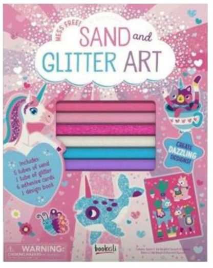 Folder of Fun: Sand and Glitter Art