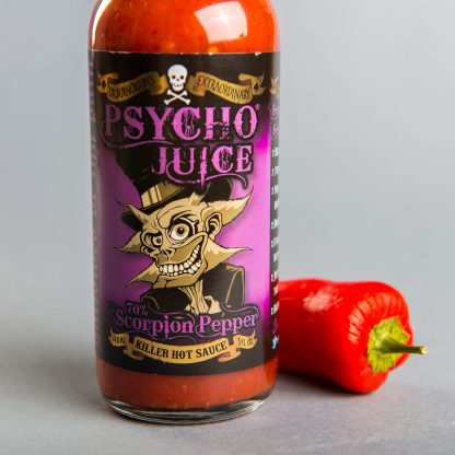 Sos picant Psycho Juice Scorpion Pepper [iuteala 10+]