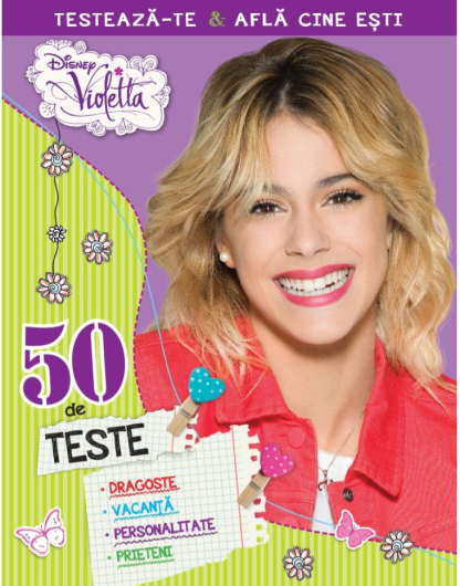 Disney. Violetta. 50 de teste