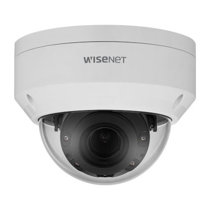 Camera supraveghere IP Dome Hanwha ANV-L6082R, 2 MP, motorizata 3.3 - 10.3 mm, IR 30 m, slot card, PoE