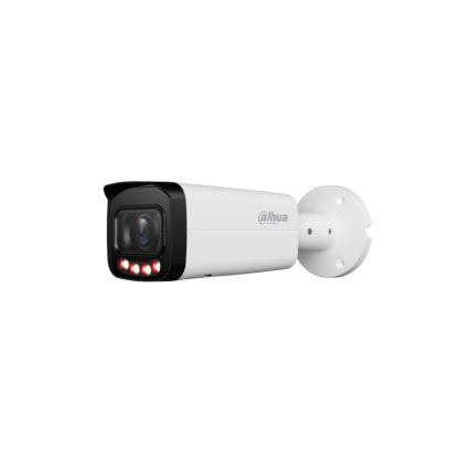 Camera supraveghere exterior IP cu iluminare duala Dahua WizSense IPC-HFW2449T-ZAS-IL-27135, 4 MP, 2.7 mm - 13.5 mm, IR/lumina calda 60 m, slot card, microfon, PoE