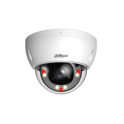 Camera supraveghere IP Dome cu iluminare duala Dahua WizSense IPC-HDBW2849E-S-IL-0280B, 8 MP, 2.8 mm, IR/lumina calda 30 m, microfon, slot card, PoE