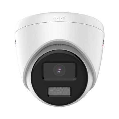 Camera supraveghere IP Dome HikVision ColorVu DS-2CD1327G2-L(2.8MM), 2 MP, 2.8 mm, lumina calda 30 m, slot card, PoE