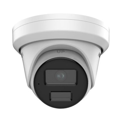 Camera supraveghere IP Dome AcuSense Hikvision DS-2CD2323G2-IU2D, 2 MP, 2.8 mm, IR 30 m, slot card, microfon, PoE