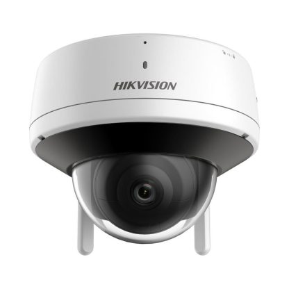 Camera supraveghere IP Dome WiFi Hikvision DS-2CV2141G2-IDW2E, 4 MP, 2.8 mm, IR 30 m, microfon si difuzor, slot card