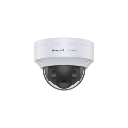 Camera supraveghere IP Dome Honeywell HC35W45R3, 5 MP, 2.8 mm, IR 40 m, slot card, PoE, detectare msicare