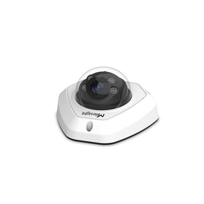 Camera supraveghere IP Dome Milesight MS-C5373-PD, 5 MP, 2.8 mm, IR 30 m, microfon, slot card, PoE