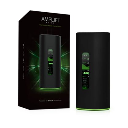 Router wireless Ubiquiti AmpliFi Alien AFI-ALN-R, 1148 Mbps/4804 Mbps, 2.4/5 GHz, 4 porturi, ecran tactil