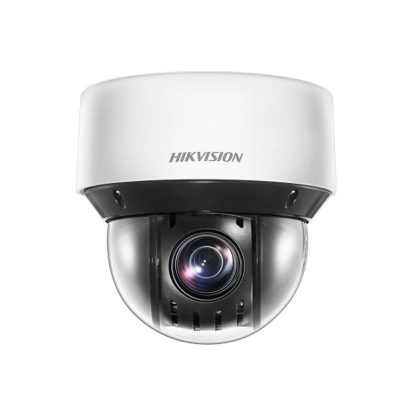 Camera supraveghere rotativa IP Speed Dome PTZ DarkFighter Hikvision, DS-2DE4A425IWG-E, 4 MP, auto tracking, IR 50 m, 4.8 - 120 mm, slot card, PoE